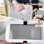 9L/2.4Gal Touchless Bathroom Trash Can, 0.2s Motion Sensor Auto-Close, IPX5 - Image 9