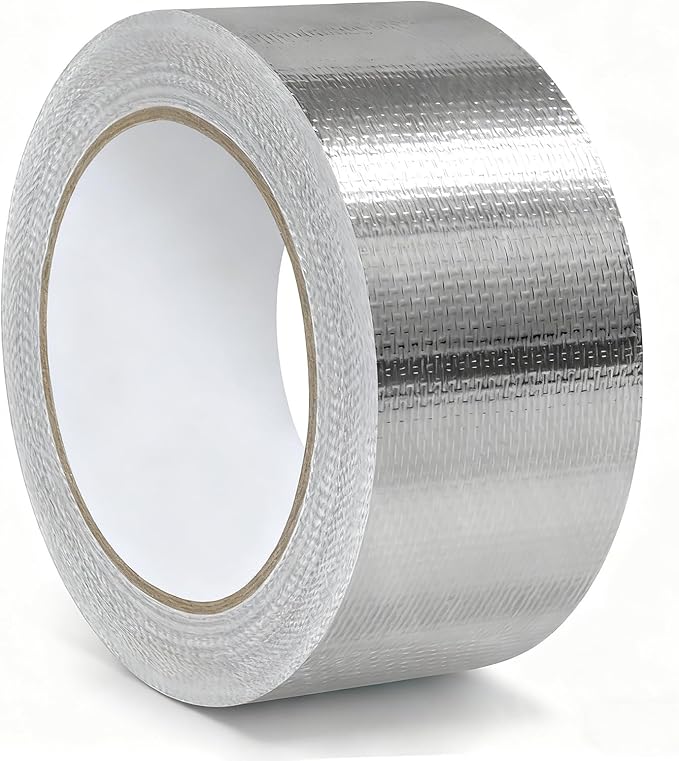 2" x 66 Ft Aluminum Foil Tape, 5.91 mil by Quinnsus
