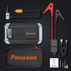 5000A Jump Starter with Air Compressor, Car Jumper Starter Portable with 150PSI - Image 7