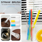 Living and Giving 3Pcs Set of Bottle Brush Flexible Cleaning Brushes Kitchen - Image 4