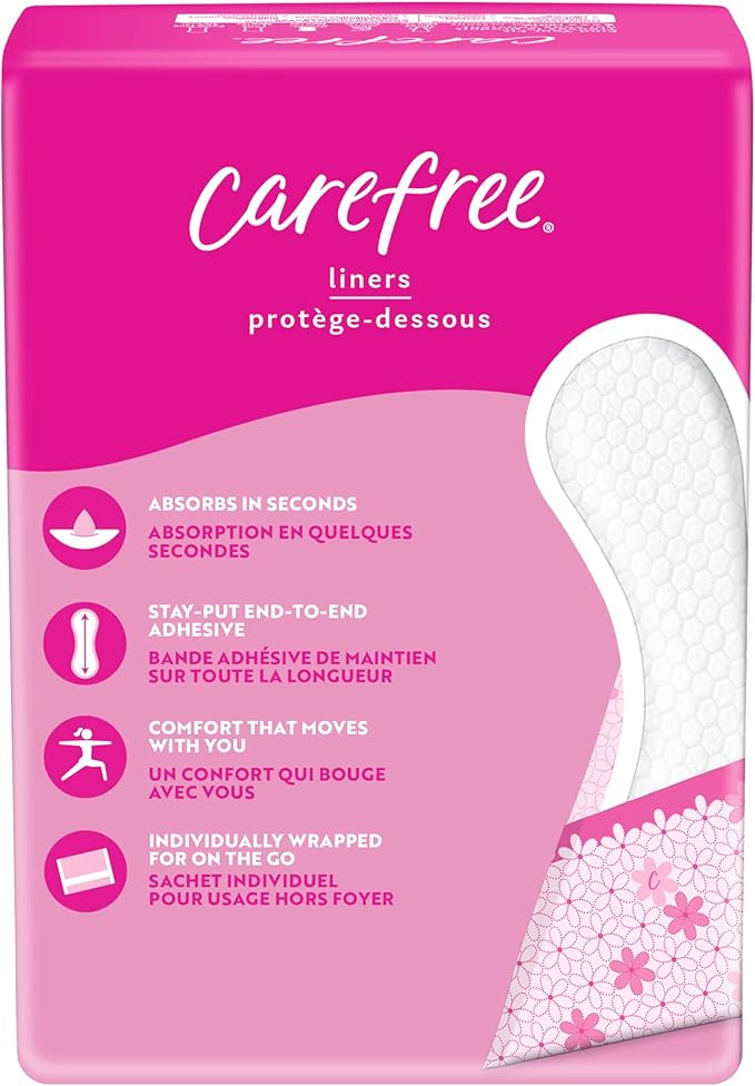 Carefree Panty Liners, Regular Liners - Image 12