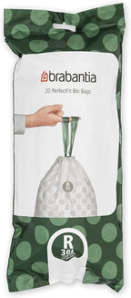 Brabantia PerfectFit Trash Bags Thick Plastic Trash Can Liners - Image 2