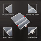 PNGKNYOCN Battery Storage Box, AA Batteries Portable Organizer Box Holds 48 AA - Image 3