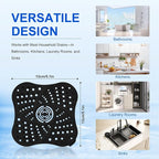 4 Pack Shower Drain Hair Catcher, Premium Silicone Shower Hair Catcher - Image 2