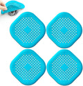 4 Pcs Shower Drain Hair Catcher Bathtub Stopper Home Drain Protectors Drain by Philbinden