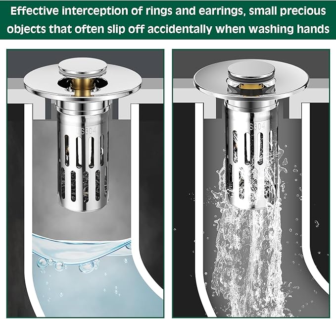 3 in 1 Sink Drain Strainer - Image 7