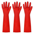BOOMJOY Cleaning Gloves for Dish Washing, Dish Gloves, Reusable Kitchen Gloves by BOOMJOY