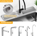 24'' Folding Faucet Mat for Kitchen Sink Splash Guard Kitchen Sink Faucet Mat - Image 6