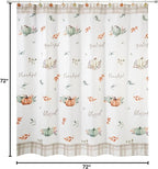 Avanti Linens - Fabric Shower Curtain, Fall Inspired Bathroom Decor - Image 4