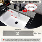 Faucet Mat For Kitchen Sink, Sink Stone Quick Dry Around Faucet, Super Absorbent - Image 2