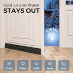 GroTheory 2 Pack Under Door Draft Stopper, Home Improvement, Weather Stripping - Image 2