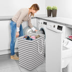 StorageRight Laundry Basket Hamper Large Collapsible Laundry Hamper - Image 6