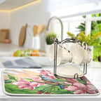 Absorbent Dish Drying Mat for Kitchen Counter - Image 5