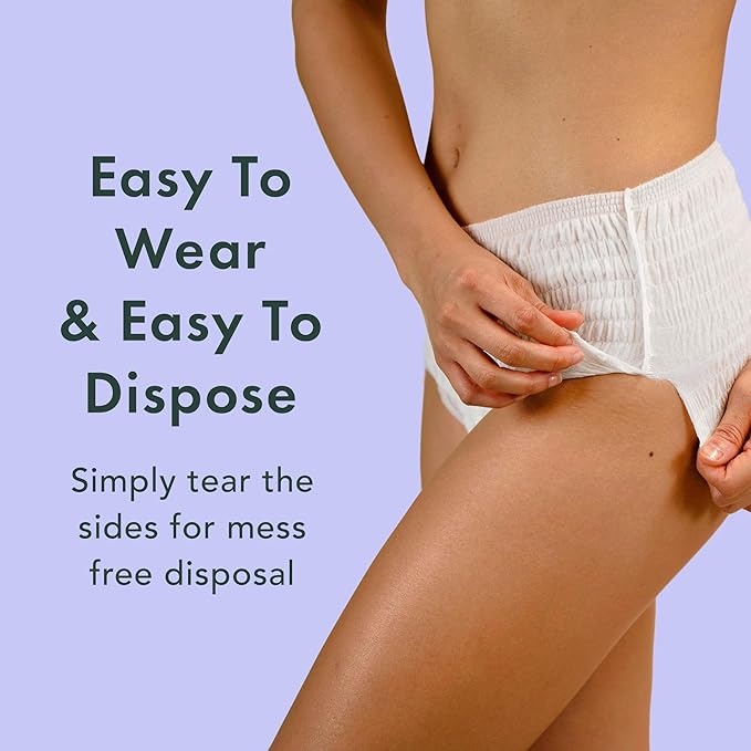 Rael Disposable Underwear for Women, Organic Cotton Cover - Image 6