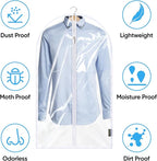 BALEINE 48'' Clear Garment Bags, 12 Packs PEVA Dress Bag - Image 3