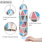 Plastic Bag Holder, Wall Mount Plastic Bag Organizer, Shopping Bags Carrier - Image 3