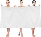 American Soft Linen 35x70 Jumbo Large Bath Towel, 600 GSM 100% Cotton Turkish by AmericanSoftLinen