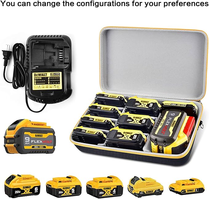 Extra Large Battery Storage Holder Case - Image 3