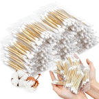 1000 PCS Travel Size Cotton Swabs by PSPIKXEG