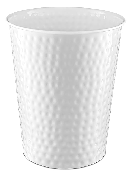 Monarch Abode Metal Bathroom Trash Can – Waste Basket by MonarchAbode
