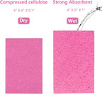 Cellulose Sponges, Large Size 4" x 6" x 1" - Image 5