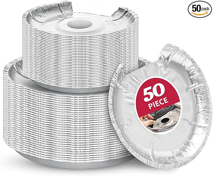 50PC COZZIVITA Round Electric Stove Burner Covers by COZZIVITA