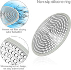 LEKEYE Shower Drain Hair Catcher | Strainer | Shower Stall Drain Cover | - Image 5