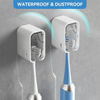 Toothbrush Holders for Bathroom【Innovation Single Slot Design】 2PCS Toothbrush - Image 2