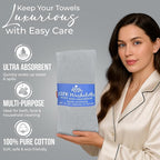 DAN RIVER 12 Pack Wash Cloths for Showering - Image 4