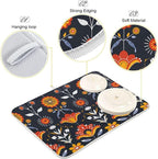 Floral Pattern Traditional Folk Art Dish Drying Mat - Image 4