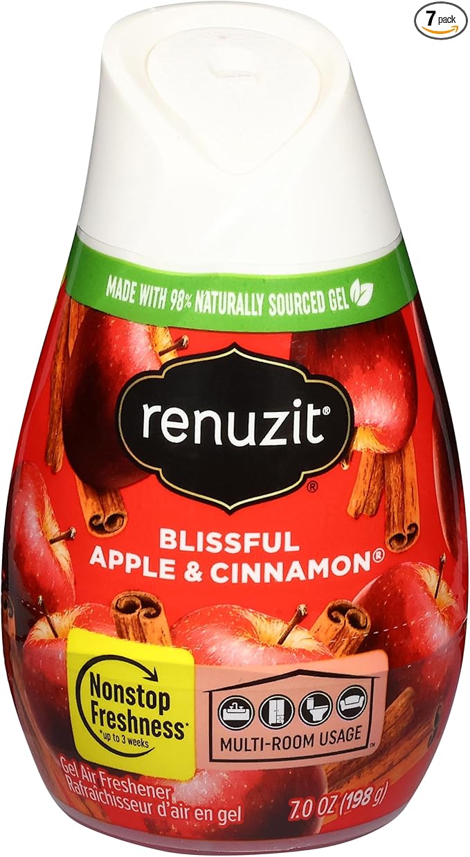 Renuzit, Blissful Apple & Cinnamon, 7 Ounce by renuzit