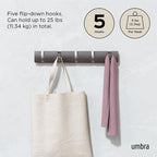 Umbra Flip Wall-Mounted Coat Rack - Image 5