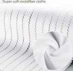 Eyeglass Cleaning Cloth Glasses Cleaner 12Pack Microfiber Lens Cleaner Eyewear - Image 3