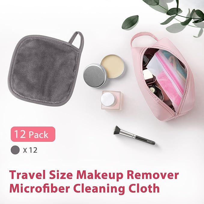 Makeup Remover Cloth, Makeup Remover Pads Microfiber Face Washcloth - Image 6