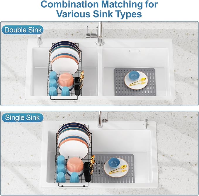 iSPECLE Expandable Dish Drying Rack - Image 4