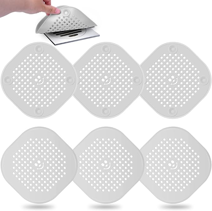 6 Pack Drain Hair Catcher Hair Stopper by Unknown
