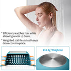 Shower Drain Hair Catcher Bathtub Drain Cover Shower Protector - Image 4