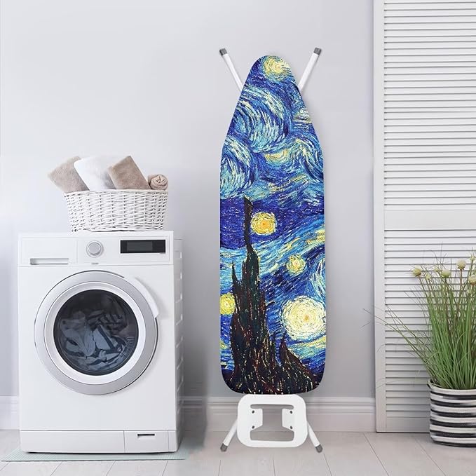 Starry Night Ironing Board Cover and Pad Standard Size Van Gogh Padded Table - Image 4