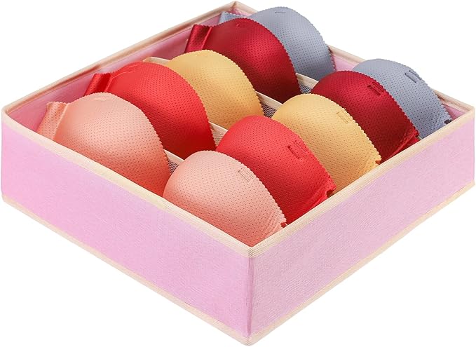 Drawer under Cabinet Clothes Organizer 5 Cell Foldable Storage Cubes Underwear by Unknown
