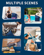 babygoal Travel Laundry Bags 2 Pack, Gym and Swimming-Washable Waterproof Wet - Image 5