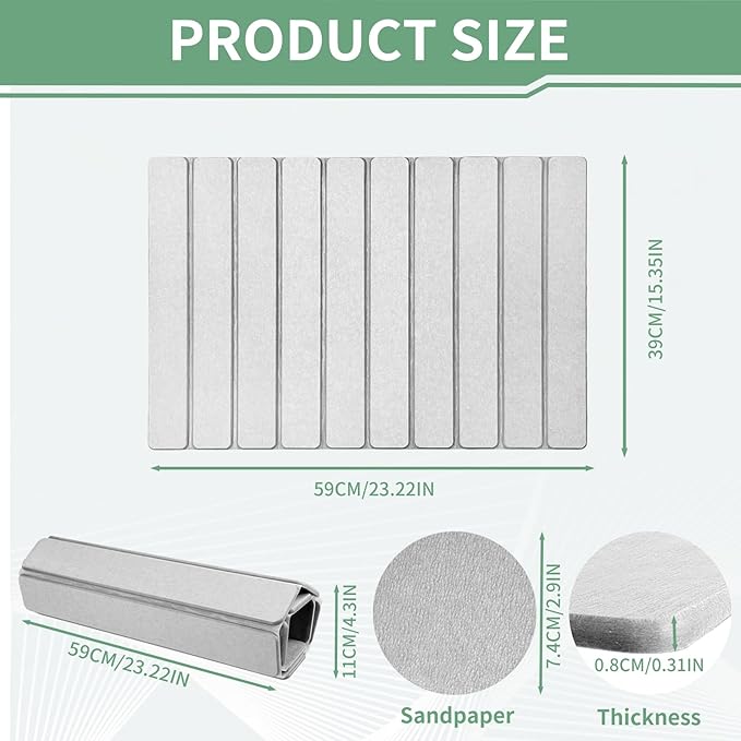 Large Stone Dish Drying Mat for Kitchen Counter, Collapsible 24"X16" Super - Image 5