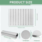 Large Stone Dish Drying Mat for Kitchen Counter, Collapsible 24"X16" Super - Image 5