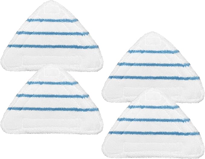 4 Pack Reusable Mop Pads Compatible by PlaniallyShowerCurtainSets