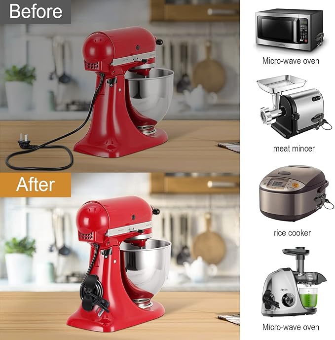 Cord Organizer for Appliances, Upgraded Kitchen Cord Organizer, Cord keeper - Image 5