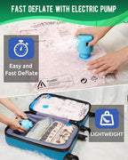 Vacuum Storage Bags with Electric Pump, 10 Pack Jumbo Size（40"x28"） Reusable - Image 3