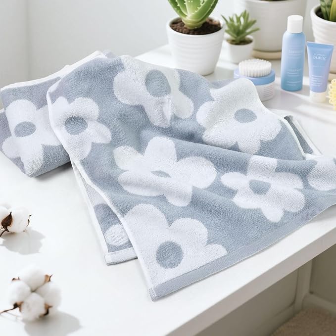 Jacquotha Floral Hand Towels for Bathroom - Image 7