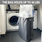 Goodpick Hamper with Wheels, Dirty Laundry Basket - Image 6