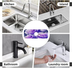 Blue Purple Rose Kitchen sink faucet pad, strong water absorption, anti slip - Image 8