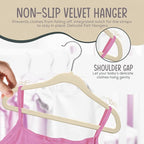 50 Premium Baby Velvet Hangers - Image 6