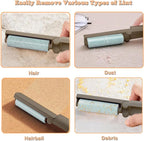 Mini Reusable Lint Roller for Travel, 6 Pack Washable Foldable Lint Remover - Image 4